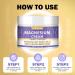 JUYIHEAL Magnesium Cream Topical Magnesium Lotion with Lavender Hemp Seed Oil Vitamin E & Shea Butter Relaxation Formula Safe for Kids & Adults 4 oz - Buy Online on GoSupps.com