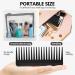 Wide Tooth Detangling Comb for Curly Hair - No Handle for Wet & Dry Use - Black - Buy Online on GoSupps.com