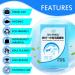 50 Pack Disposable Plastic Toilet Seat Cover - Waterproof, Non-Slip, Individually Wrapped - Perfect for Travel & Potty Training - Ideal for Adults - Buy Online on GoSupps.com