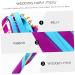 10pcs Cheering Ribbon Wand Party Streamers | Fairy Dance Ribbons for Weddings & Events - Blue 30.5x62cm - Buy Online on GoSupps.com