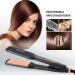 Basuwell Digital Hair Straightener | 6-Speed Temperature Control Flat Iron for Thick Hair | Salon-Grade Ceramic Styler with Fast Heating | UK Plug | Black - Buy Online on GoSupps.com