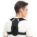 Posture Corrector Adjustable Back and Shoulder Brace Straightener for Posture Back Pain Relief Muscle Memory Support - L