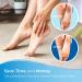 4 x Extra Coarse Blue Replacement Rollers for Emjoi Micro Pedi - Electric Foot File Heads for Rough, Dry, Callused Feet - Buy Online on GoSupps.com