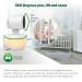 LeapFrog LF930HD 1080p Smart WiFi Baby Monitor with 360 Pan, Tilt & 8X Zoom | 7 HD Display, Night Light, Night Vision, Two-Way Intercom & Smart Sensors - Buy Online on GoSupps.com