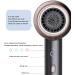 Negative Ionic Hair Dryer Portable Household Travel Fast Drying Ion Blower with Tough ABS Body High Wind Speed for Constant Temperature Hair Care (US Plug 100-240V 110V) - Buy Online on GoSupps.com