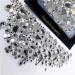 Mixed Flat Bottom Nail Art Rhinestones Set DIY Nails Decor For Nail Enthusiasts And Professional Artists Mine black - Buy Online on GoSupps.com