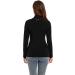 YepClick Women's Long Sleeve Turtleneck T-Shirt - Black, Medium | Lightweight & Cozy Base Layer Top - Buy Online on GoSupps.com