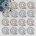 Artificial Eyelashes for Dolls - 20 Nylon Pieces for Craft Dolls (Black) | International Shipping Available - Buy Online on GoSupps.com