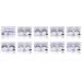 SHANY Eyelash Extend - Set of 10 Assorted Reusable Eyelashes | Thin Collection - International Shipping Available - Buy Online on GoSupps.com