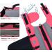 Vivaglory Neon-Pink Dog Rescue Vest with Reflective Caps & Removable Front-Wheel Drive - Perfect for Swimming & Boating (S: 43-53cm) - Buy Online on GoSupps.com