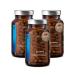 3 Set - Strong - Black Maca capsules High -dose with tribulus terrestris codyceps black garlic bockshorn clover ginseng zinc & selenium - 270 capsules