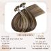 Hetto Bonding Real Hair Extensions #4/27 - Dark Brown & Red Blonde U-Tip Remy Hair 50g 55cm (22 inch) - Premium Quality for International Shipping - Buy Online on GoSupps.com
