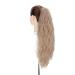 Claw Ponytail Hair Extension - Real Hair 60 cm Light Brown & Ash Brown Mix for Women - Buy Online on GoSupps.com