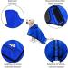 Buy Bella & Balu Dog Bathrobe - Absorbent Microfiber Towel for Post-Swim & Rain Drying | S Size Blue - International Shipping Available - Buy Online on GoSupps.com