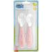 Pepa Pig Baby Spoon Fork Set - BPA Free, Reusable, 12.5cm | Baby Weaning & Training Kids Tableware | Pink, 2pcs - Ideal for Girls 6+ Months - Buy Online on GoSupps.com