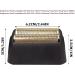 BESTBOMG Film Shaver Replacement Head - Compatible with W-A-H-L Professional 5 Star Finale Shaver 8164/8061 & Razor 7031/7043 - International Shipping Available - Buy Online on GoSupps.com
