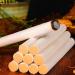 BUNIQ Moxibustion Sticks - 50:1 Pure Moxa 10 Years Old - Wild Wormwood Moxa Rolls (18x200mm 10pcs) - International Shipping Available - Buy Online on GoSupps.com