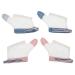 Yardwe Teething Toys 2 Pairs Thumb Sucking Stop Baby Thumb Sucking No Scratch Gloves Breathable Finger Thumb Protector with Wrist Band for Baby Boys Girls L White Kids Toys