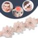 Baby Girl Flower Headbands - 6 Pack Hair Accessories for Newborns | Perfect for Parties Weddings & Baptism - Buy Online on GoSupps.com