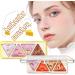 4 color baked blush palette cheek makeup shimmer facial blush natural glow lasting lightweight high light blush (03) - Buy Online on GoSupps.com