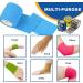 Self-Adhesive Elastic Wrap Bandage Tape - Non-Woven Multi-Color Vet Wrap for Thumb Finger Wrist & Ankle - 14 Rolls - Buy Online on GoSupps.com