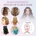 Upgraded Segmented Heatless Hair Curler Headband for Silk Curls - Pink - Buy Online on GoSupps.com
