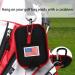 USA Flag Hard Shell Rangefinder Case for Tectectec, Callaway - Customizable with Your Name - Black with Red Edge | Craftsmangolf.com - Buy Online on GoSupps.com