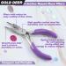 3 Mini Round Nose Pliers with Cutter - Jewelry Making Tools for Repair & Wrapping - Buy Online on GoSupps.com