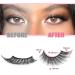 Mavphnee Fox Eye Lashes - Wispy Natural Looking L Curl 18MM Fake Eyelashes for Bratz Cat Eye - Angel Wing Look, Pack of 4 - Buy Online on GoSupps.com