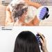 HEETA Hair Scalp Massager Shampoo Brush 2 Pack - Silicone Bristles, Remove Dandruff, Waterproof Hair Scrubber for Men & Women - Green & Black - Buy Online on GoSupps.com