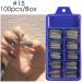 Buy Nude Pink Matte Fake Coffin Press-On Nails for Women & Girls - DIY Nail Art Tips Unity Size #11 - Buy Online on GoSupps.com