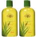 Lily of the Desert Topical Certified Organic Aloe Vera Gel, Aloe Vera Gelly, Cools Sensitive Skin after Sun, Naturally Hydrating & Soothing Body & Face Moisturizer (2 Pack - 12 Fl Oz Ea)