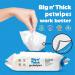 Petkin Pet Wipes for Dogs and Cats - Large Size, 200 Wipes - Removes Daily Dirt & Odor from Ears, Eyes, Face, Butt & Body - Convenient for Home or Travel - Buy Online on GoSupps.com