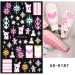 3D Embossed Christmas Nail Art Stickers Decals 4 Sheets 5D Self-Adhesive Red Heart Snowflake Winter Nail Supplies Nail Art Design Decoration Accessories - Buy Online on GoSupps.com