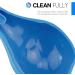 Douper Enema Bulb Douche 220ml/7.5oz - Safe & Comfortable Anal Colonic Vaginal Cleaning Kit for Men and Women - Blue - Buy Online on GoSupps.com