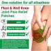 24 Natural Pain Relief Heat Patches - Knee Back & Neck Pain Relief | Wellness Sore Muscle Relief - Buy Online on GoSupps.com