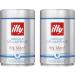 illy Decaffeinated Whole Bean Coffee (Medium Roast Green Top) 8.8-Ounce Tins Pack of 2 - Buy Online on GoSupps.com