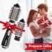 Beautimeter 3-in-1 Hair Dryer Brush Kit for Styling and Frizz Control | Negative Ionic Volumizer with Auto-Rotating Curling Brush | Black & Gold - Buy Online on GoSupps.com