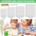 Artist Canvas Set - 6x8, 8x10, 10x12, 12x16 - 8 Piece Frame Board Panels - 100% Cotton Blank Canvas for Oil, Acrylic, Watercolor Painting - Acid-Free for Kids & Artists - Buy Online on GoSupps.com
