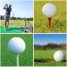 THIODOON Natural Wood Golf Tees - Pack of 100 - 3-1/4 inch & 2-3/4 inch - Mixed Colors - Reduce Side Spin & Friction - Buy Online on GoSupps.com