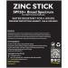 Sun Zapper Zinc Stick Mineral Sunscreen SPF 50+ 8-Pack for Face & Body | Water Resistant | Broad Spectrum Sun Block | Made in Australia - Buy Online on GoSupps.com