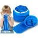 Valchoose 12 Pack Kids Vomit Bags Disposable 800ml Motion Sickness Bags for Car Kids Lifesaver Barf Bags Come in Handy No Spilling Perfect for Car Sick Chemo Road Trip(Blue)