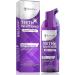 Purple Toothpaste for Teeth Whitening: Teeth Whitening Toothpaste - Deep Cleaning Teeth Stain Remover Colour Correcting Teeth Whitening Kit for Sensitive Teeth Fruity Flavor 50ML