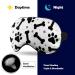Sleep Mask Pet Paw Bone Eye Mask - Adjustable Sleep Shade Cover for Dogs & Cats | Blocks Light & Reduces Puffy Eyes | Perfect Gift - Buy Online on GoSupps.com