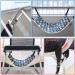 ComSaf Reversible Cat Hammock 22 x 19 inch Blue - Breathable Pet Bed with Adjustable Straps and Metal Hooks - Double-Sided Hanging Hammock for Cats, Ferrets, Puppies & Small Animals - Buy Online on GoSupps.com