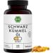 Black cumin oil capsules ORGANIC 180 vegan capsules I Egyptian - natural - cold-pressed | 1000 mg per daily dose - bioKontor