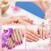 20 Pcs Double Sided Nail Buffers 100/180 Grit Blocks for Natural Gel Acrylic Nails - Durable and Portable Manicure Tools (Blue) - Buy Online on GoSupps.com