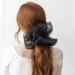 CEELGON XL Big Organza Scrunchies 6 Pack - Oversized Satin Hair Ties for Thick Hair - Super Stretchy Jumbo Bling Hair Scrunchies in Black Pink Champagne Gold Purple Grey - Buy Online on GoSupps.com