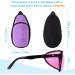 Satin Eye Patch Set - 6 Pieces for Adults & Kids, Soft Silk Cover for Single Eye, Classic Style - Buy Online on GoSupps.com