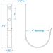 Seachoice Polished 304 Stainless Steel Ring Buoy Bracket - 4 Opening - Buy Online on GoSupps.com